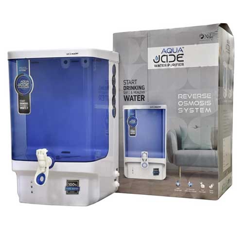 AQUA JADE Water Purifier RO+ALKLINE Technology 10-Litre (SKY BLUE)